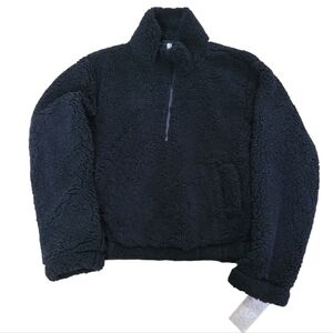 Sage Fleece Pull Over Jacket